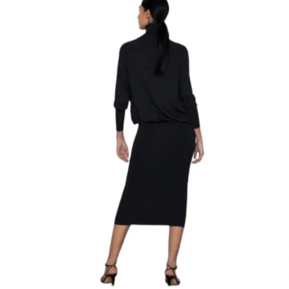 Zara Fitted Knit Dress - Picture 2 of 10